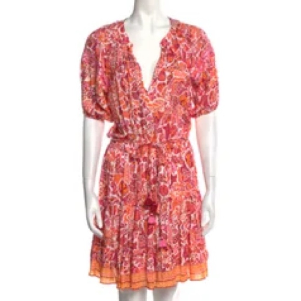 Poupette St Barth Floral Print Knee Length Dress - Small